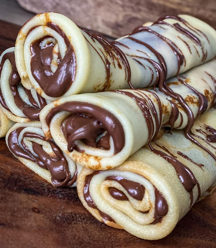 Crêpe au chocolat