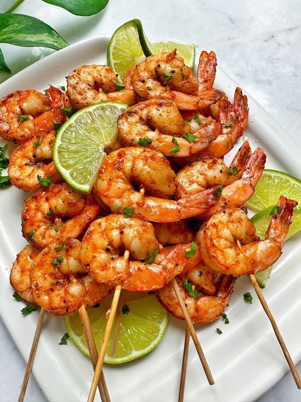 Brochette de crevettes