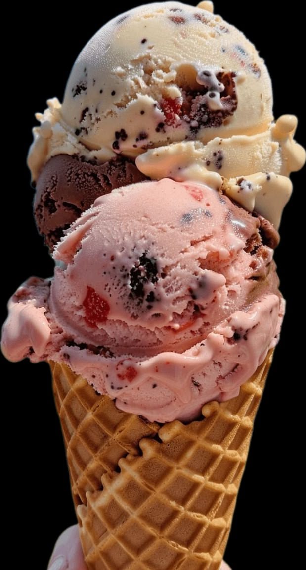 Glace à la vanille